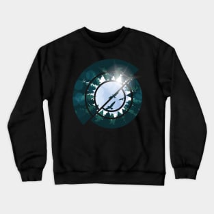 ABSTRACT Nature FOREST awesome illustration design Crewneck Sweatshirt